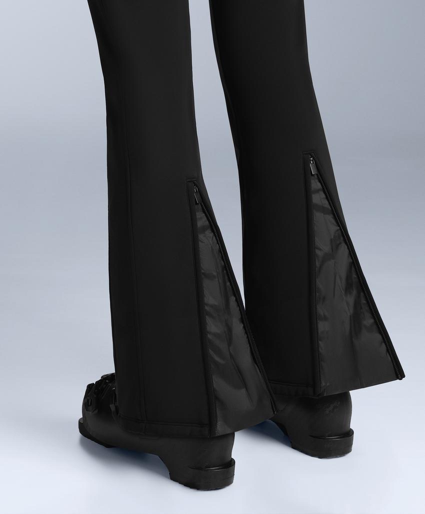 Water-resistant flare stretch SKI trousers