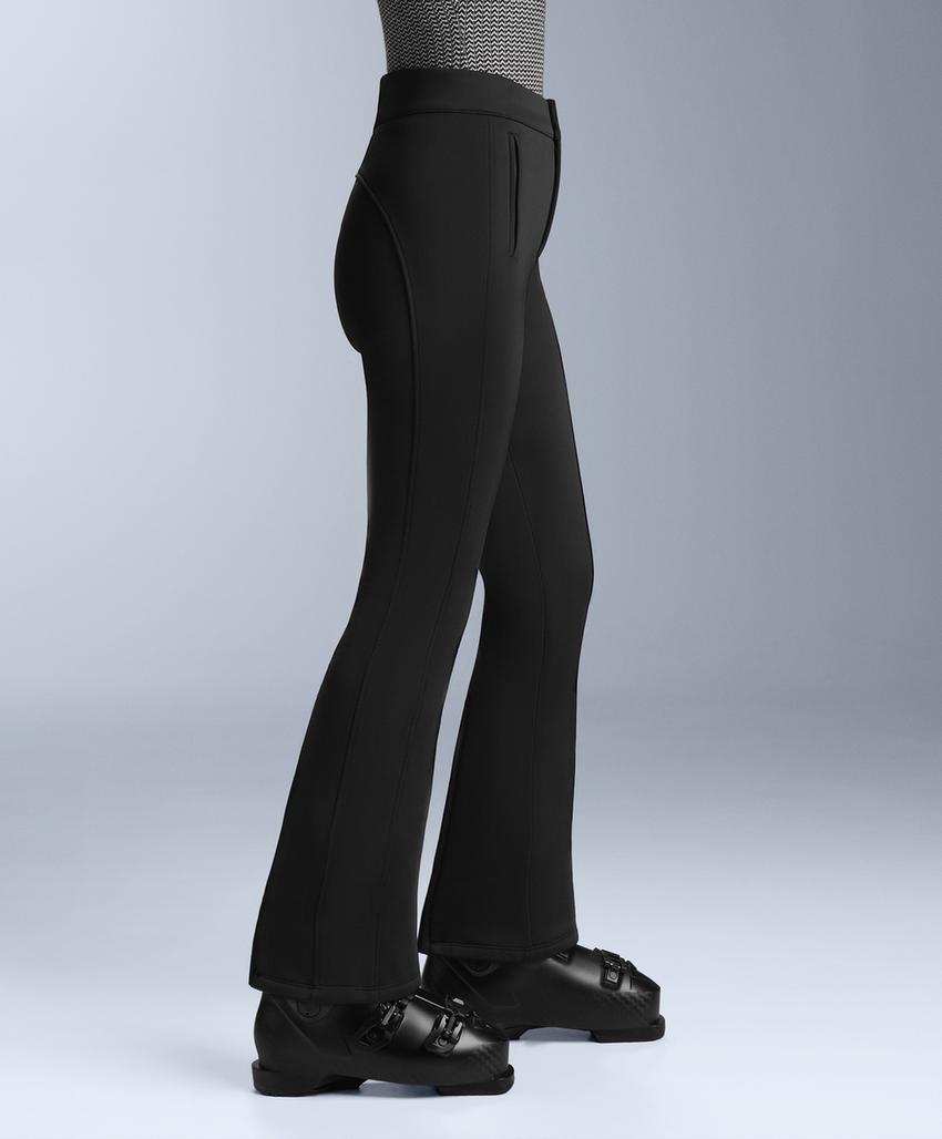 Water-resistant flare stretch SKI trousers