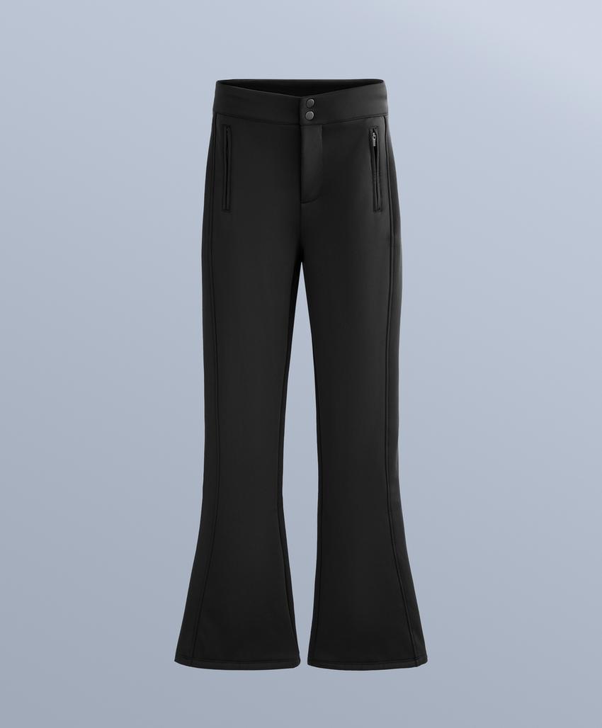 Water-resistant flare stretch SKI trousers