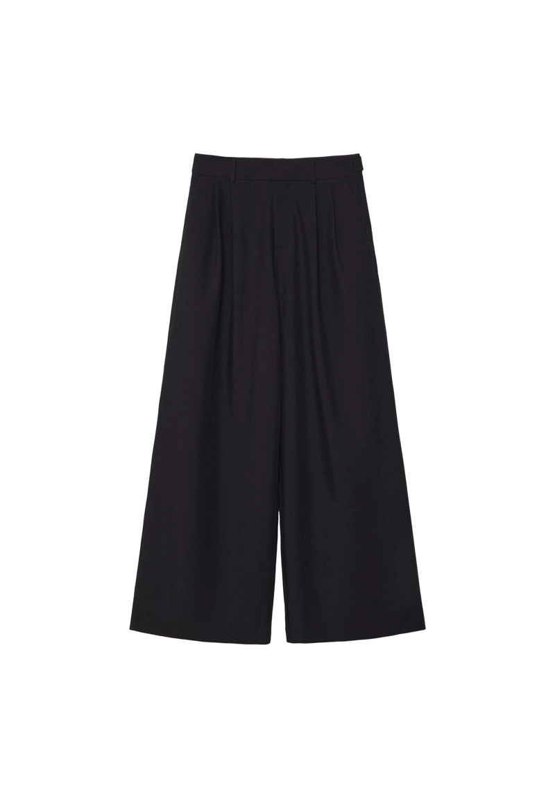 Регулируемые брюки с очень широкими штанинами