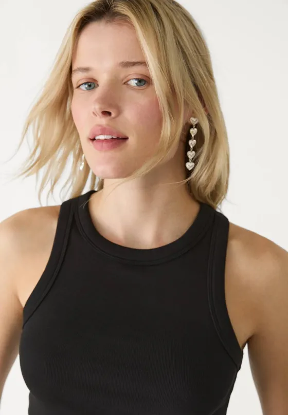 Базовый топ со спинкой-борцовкой