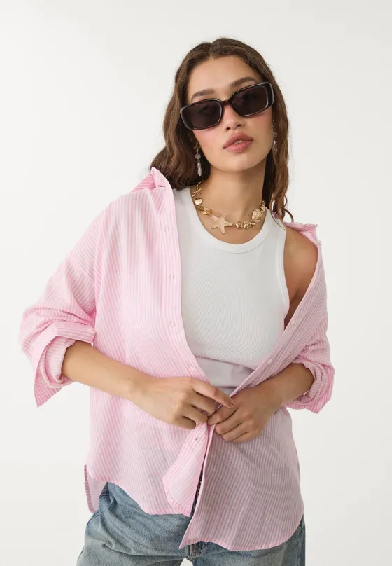 Повседневная рубашка в стиле рустик