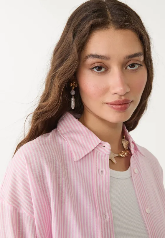 Повседневная рубашка в стиле рустик