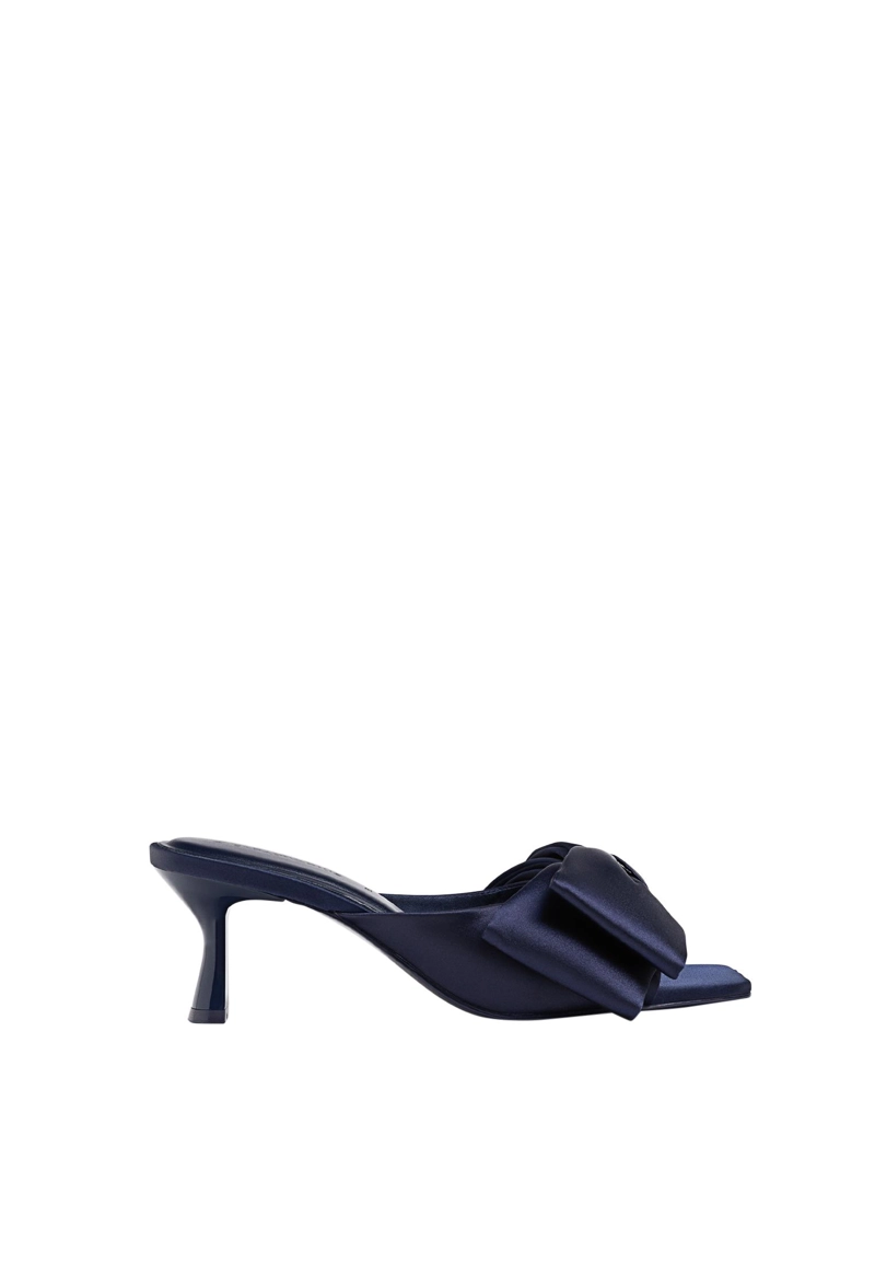 Босоножки-мюли на высоком каблуке