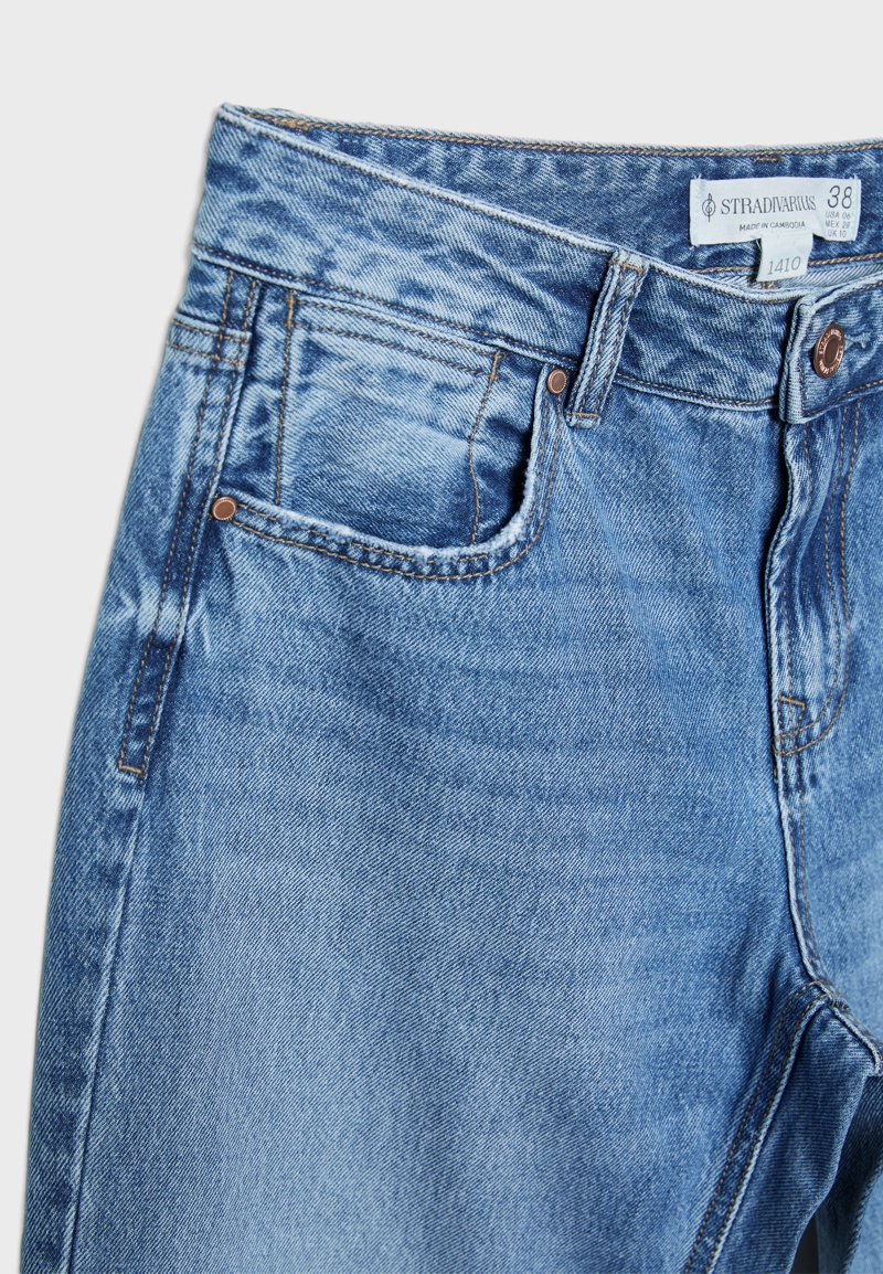 Джинсы прямого кроя D03 с низкой посадкой