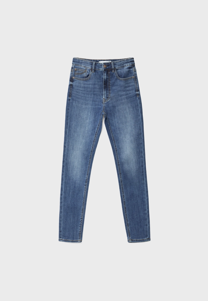 Джинсы скинни D07 с классической посадкой