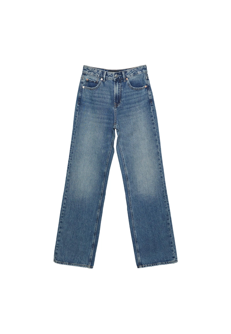 Джинсы прямого кроя