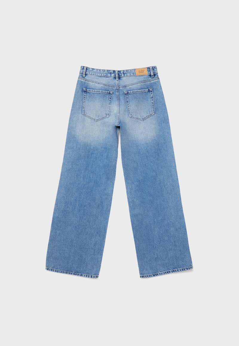 Джинсы с заниженным шаговым швом с низкой посадкой