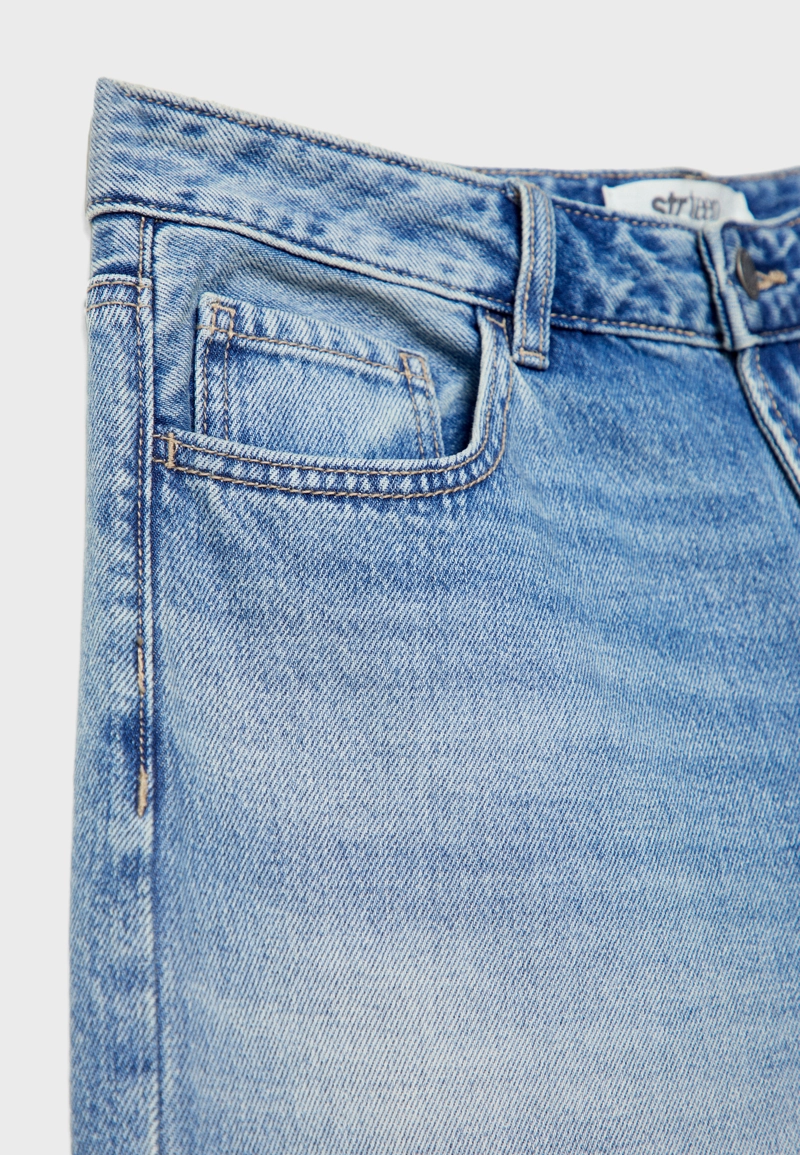 Джинсы с заниженным шаговым швом с низкой посадкой