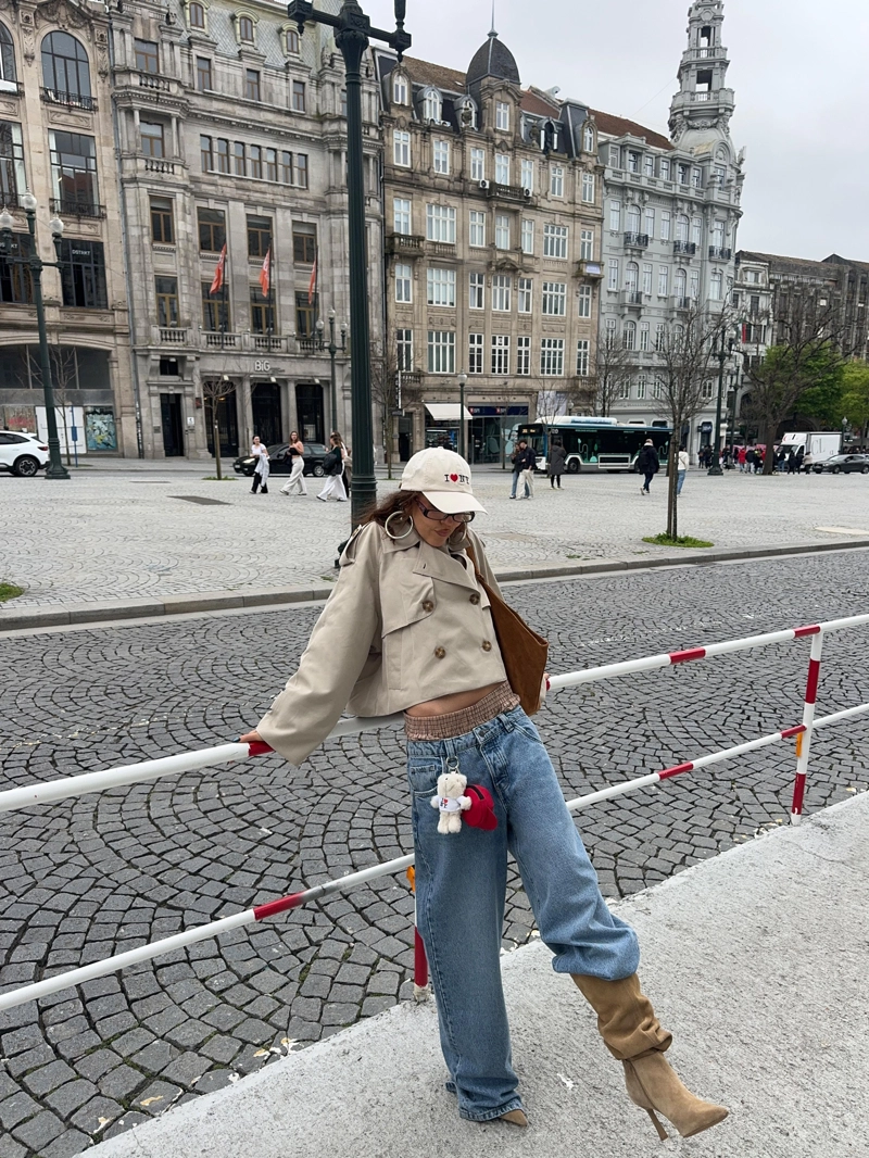 Джинсы с заниженным шаговым швом с низкой посадкой