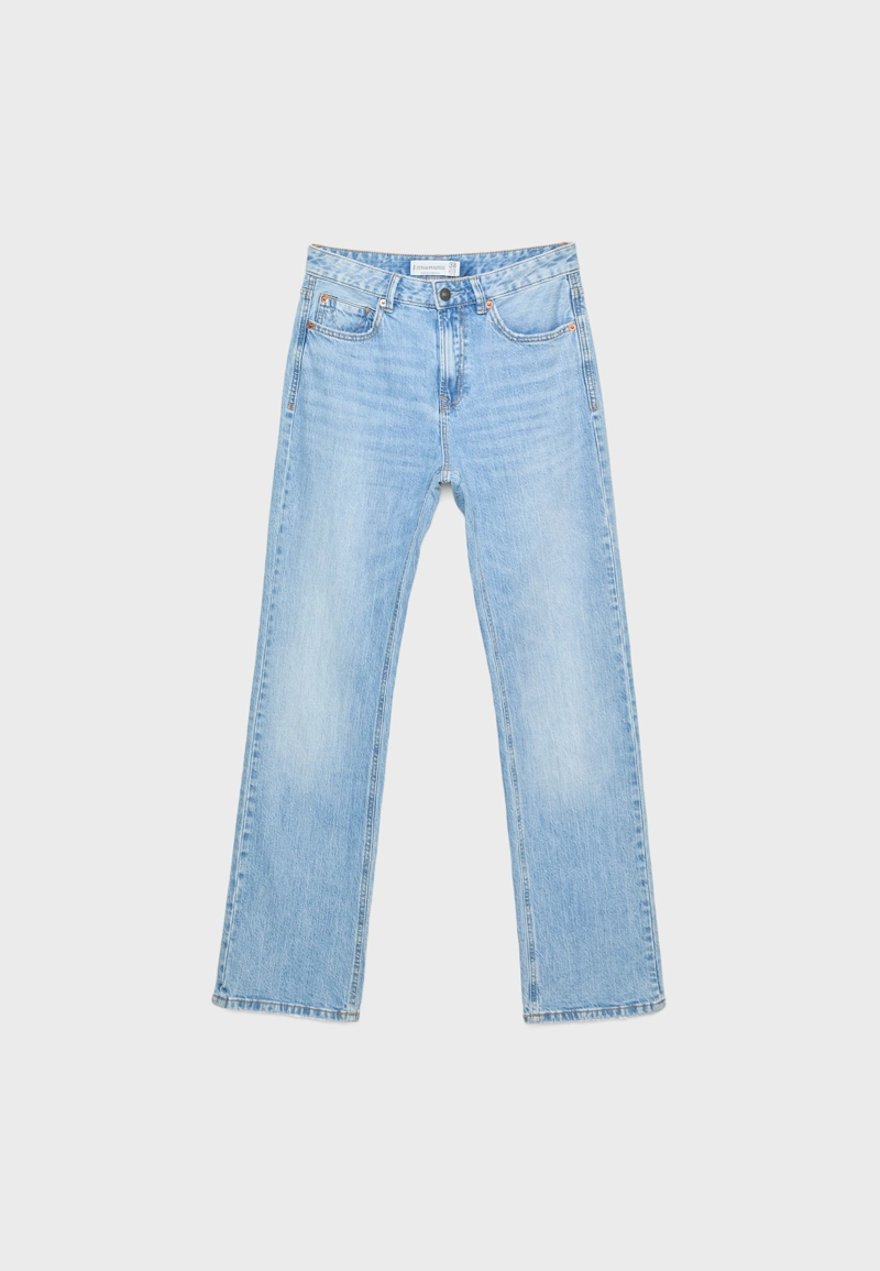 Джинсы D98 прямого кроя в винтажном стиле