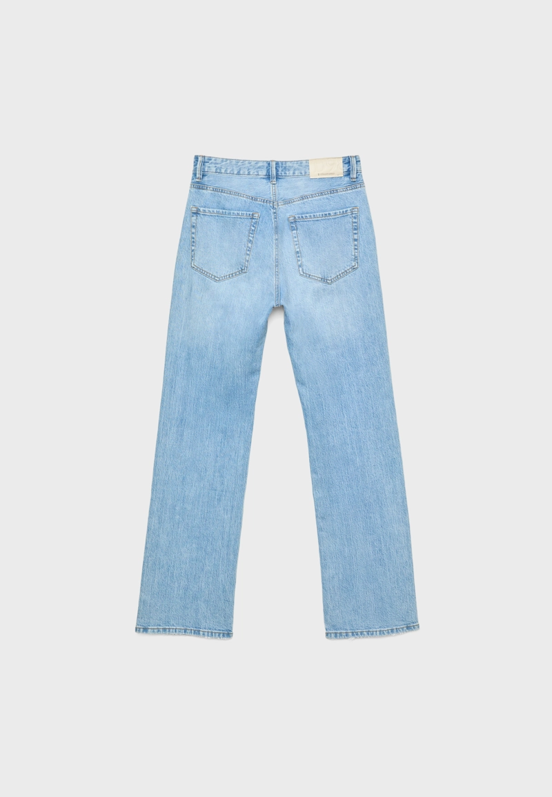 Джинсы D98 прямого кроя в винтажном стиле