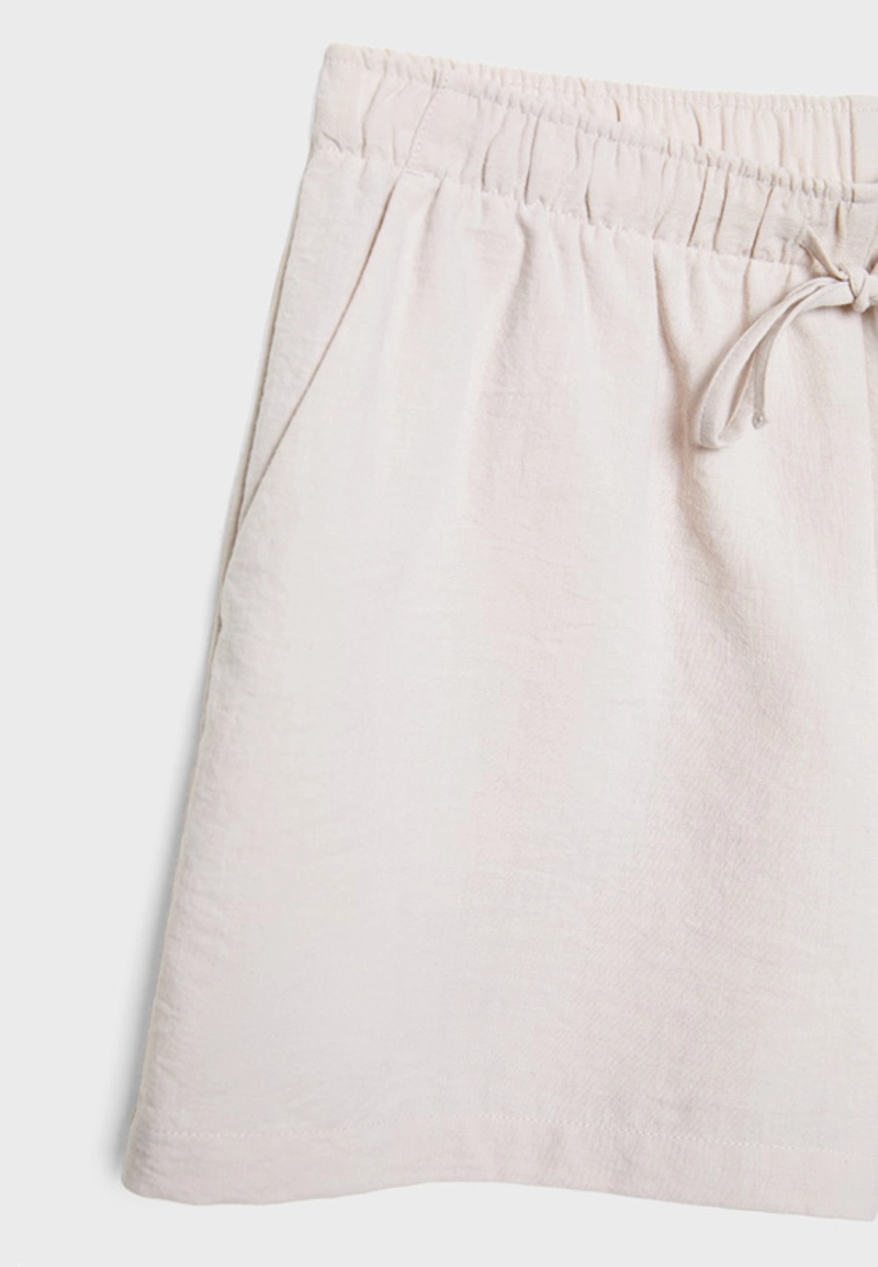 Шорты свободного кроя с эластичным поясом