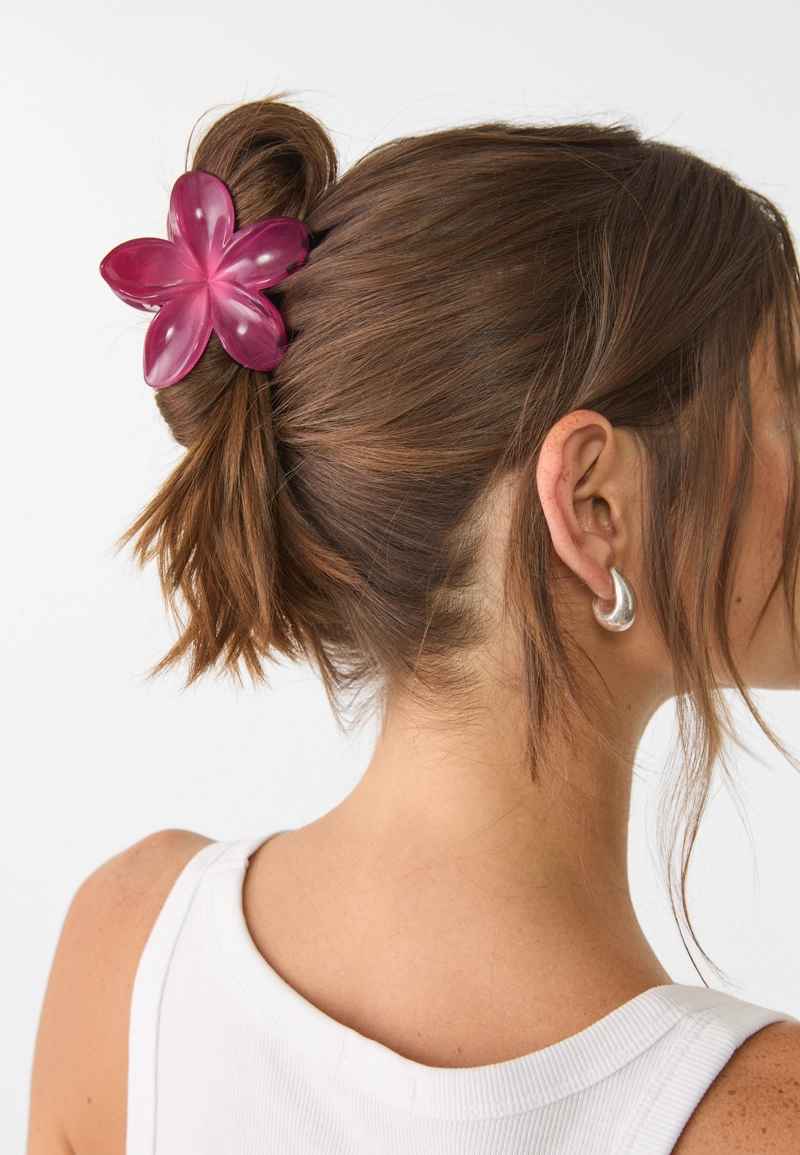 Набор из 3 заколок для волос с деталями “Цветы”