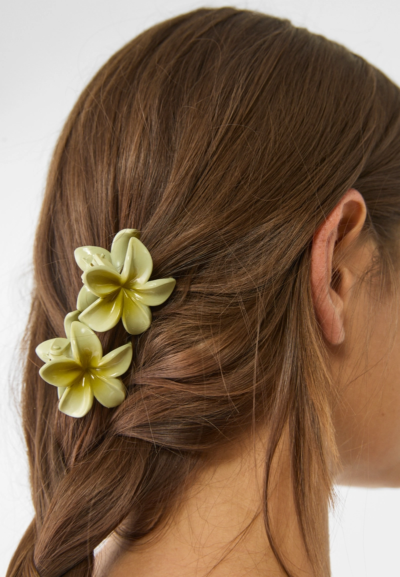 Набор из 3 заколок для волос с деталями “Цветы”