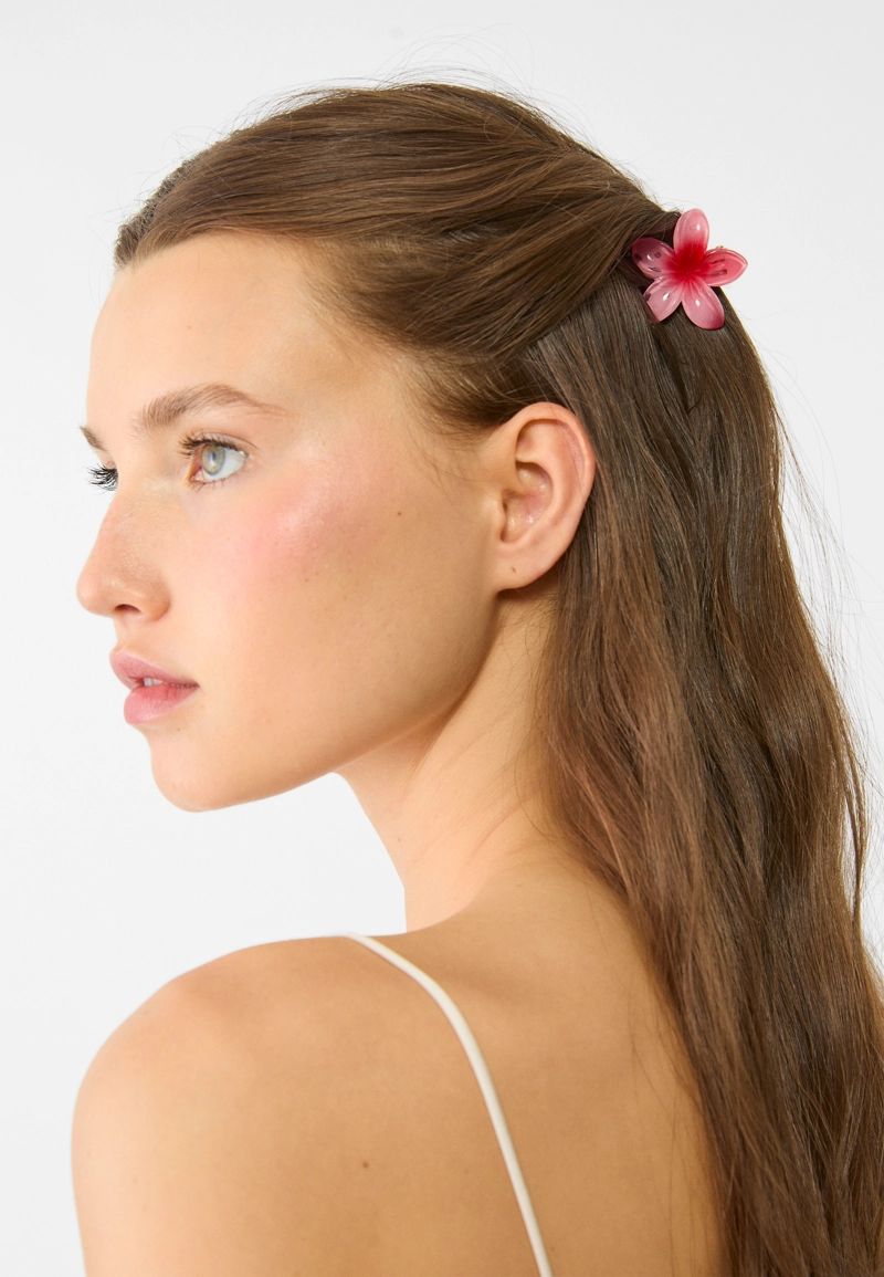 Набор из 3 заколок для волос с деталями “Цветы”