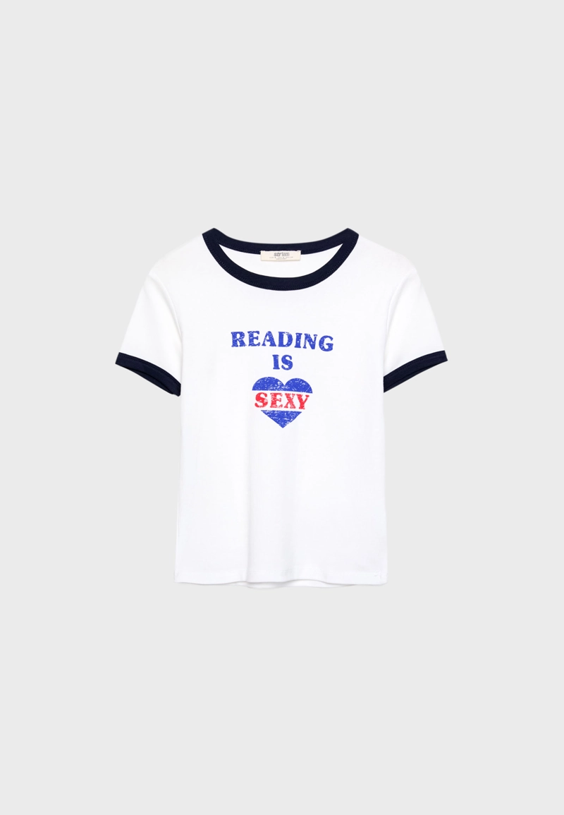 Футболка с принтом