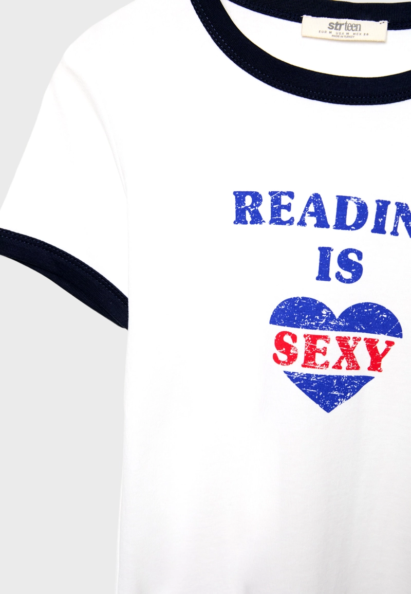 Футболка с принтом