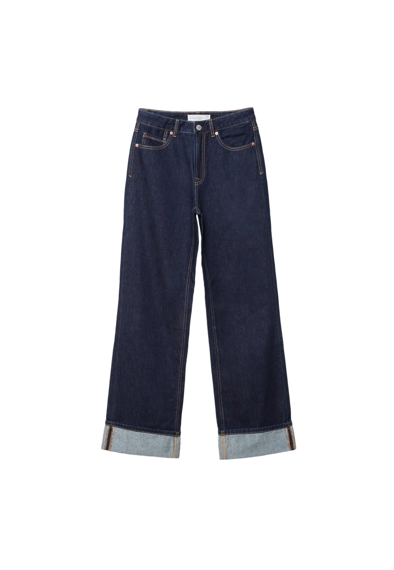 Джинсы прямого кроя