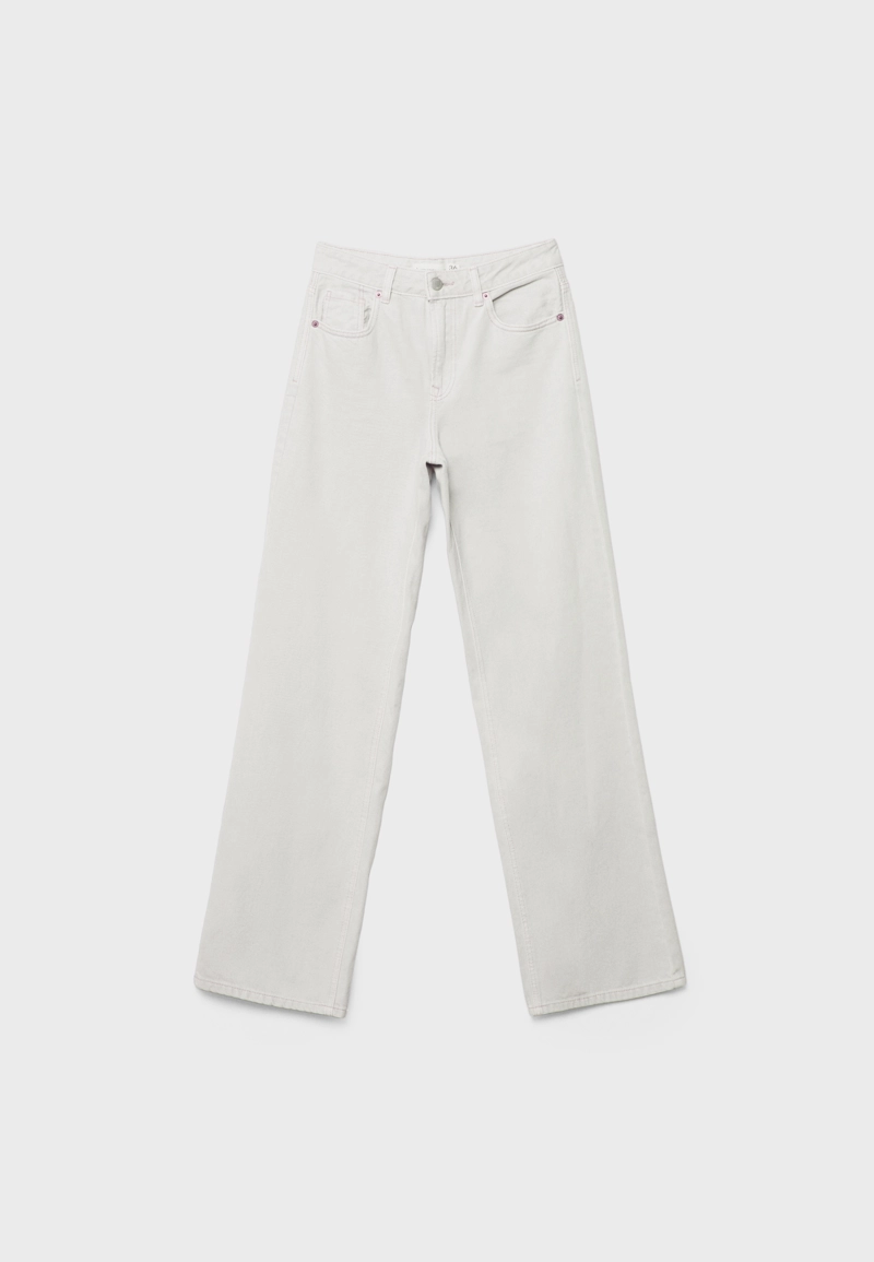 Джинсы прямого кроя