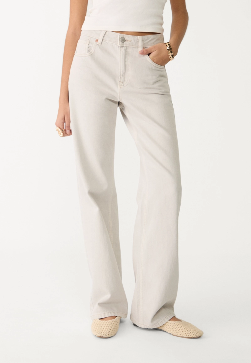 Джинсы прямого кроя