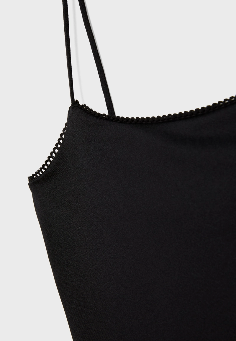 Боди на бретелях