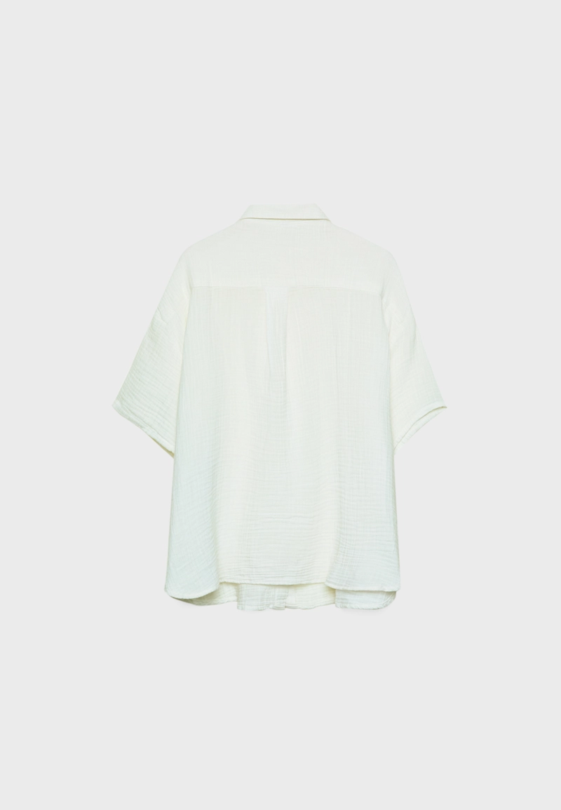 Рубашка из струящегося хлопка