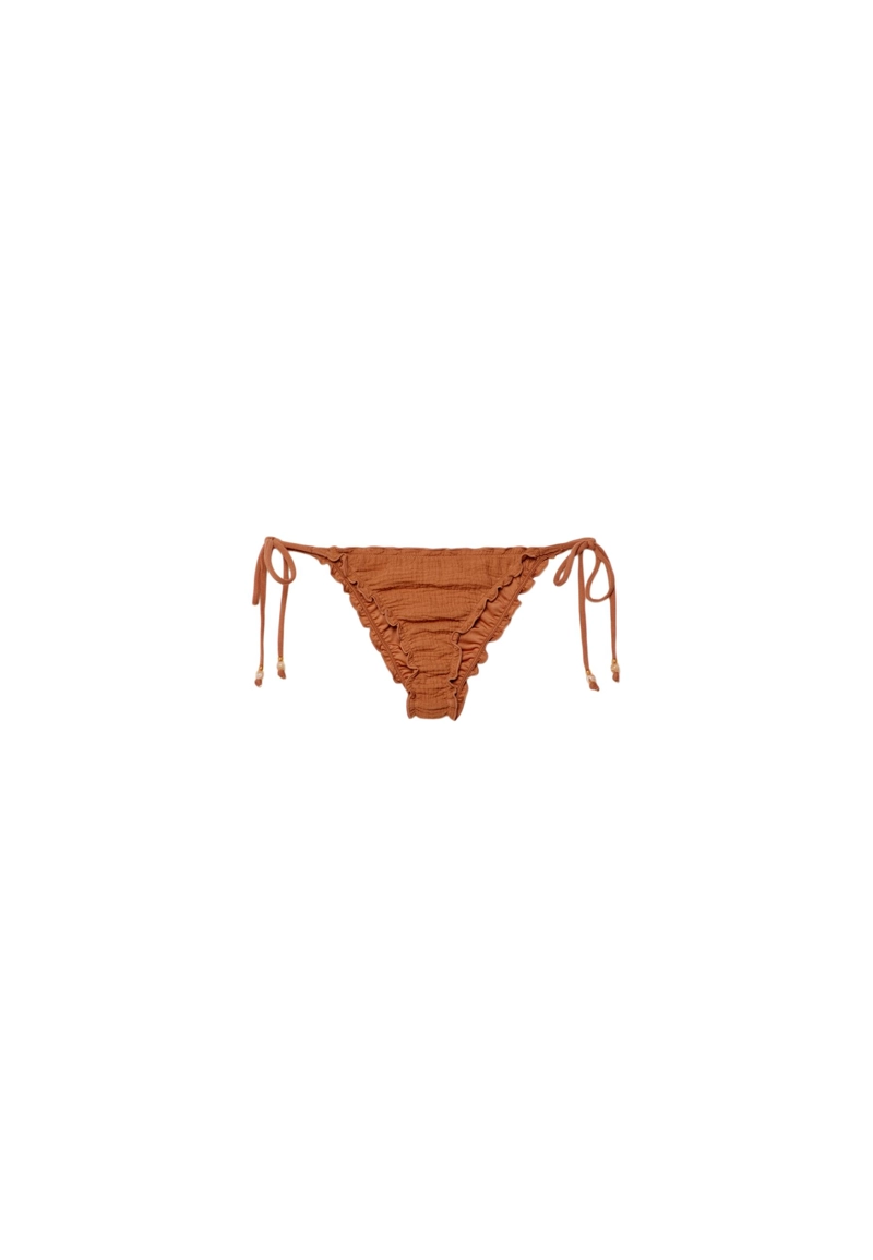 Трусы бразильяно из рельефной ткани