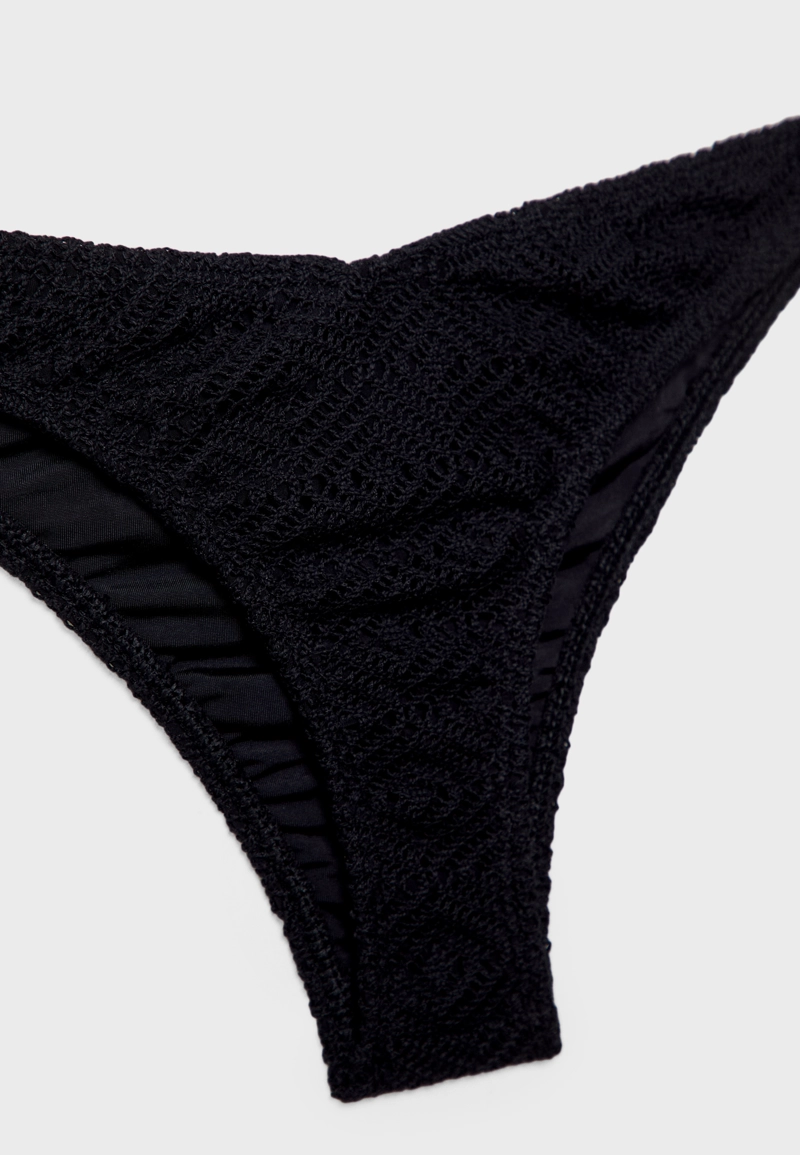 Купальные бразильские трусы из кружевного эластичного полотна