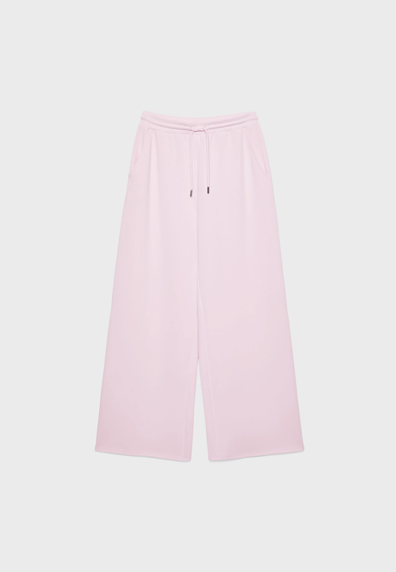 Брюки-палаццо из мягкой ткани