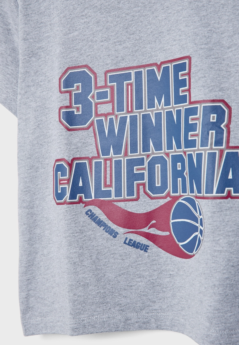 Футболка с принтом