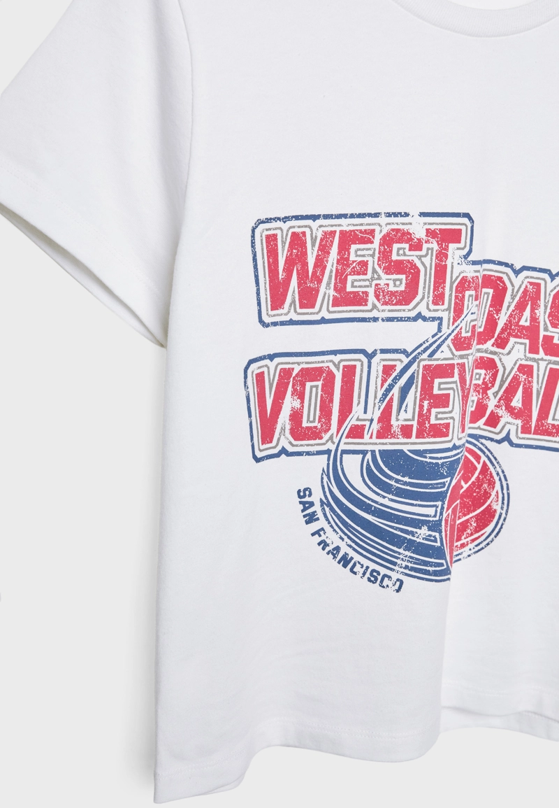 Футболка с принтом