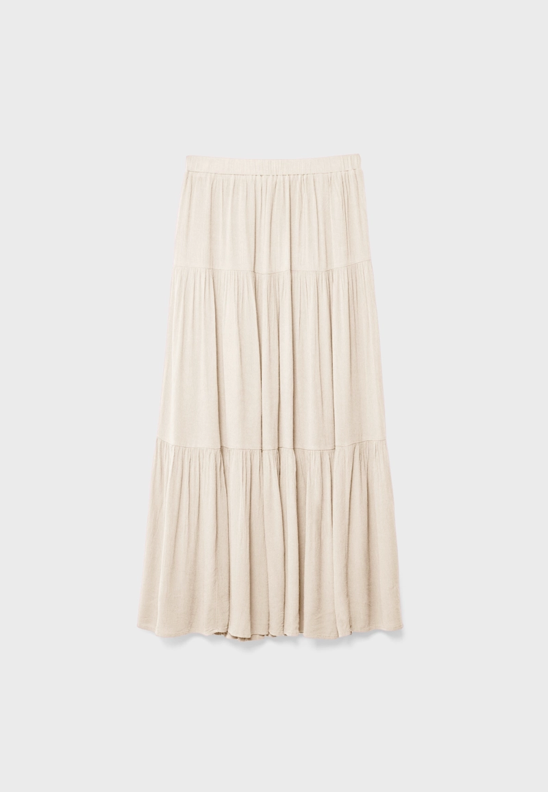 Юбка миди в стиле бохо