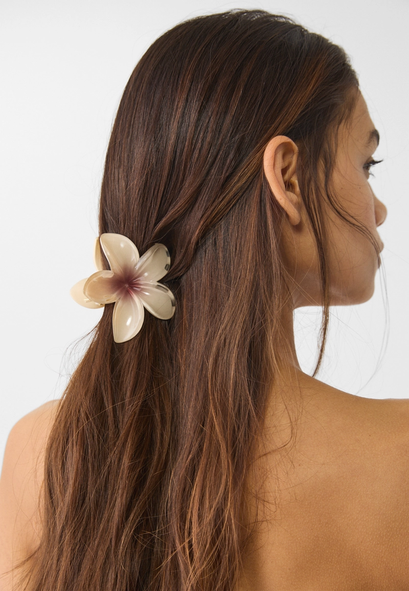 Набор из 3 заколок для волос с деталями “Цветы”