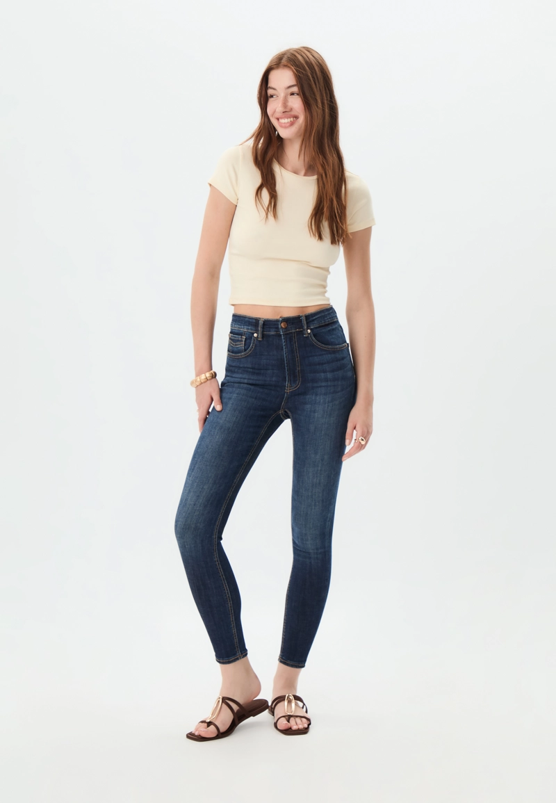 Облегающая базовая футболка