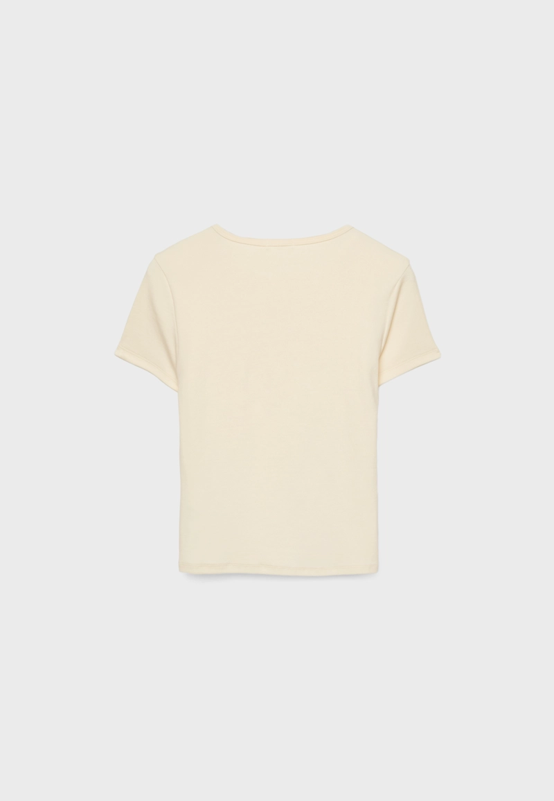 Облегающая базовая футболка