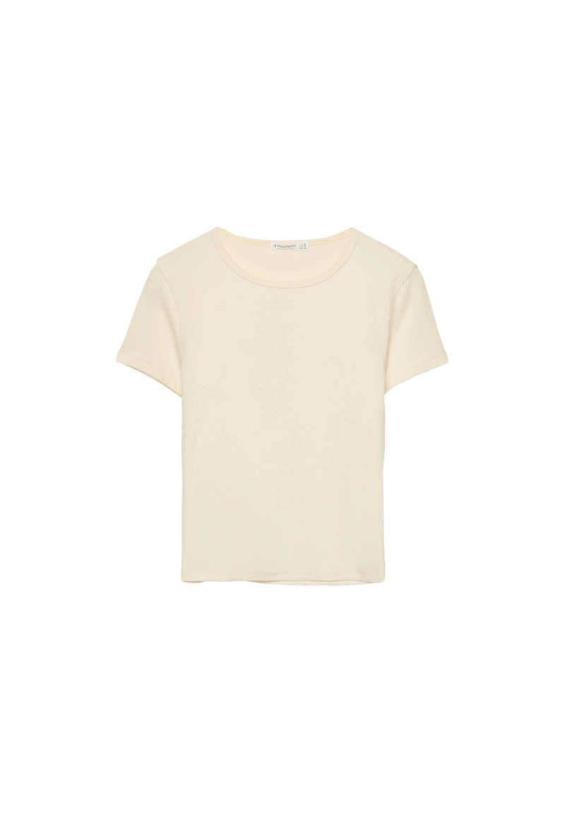 Облегающая базовая футболка