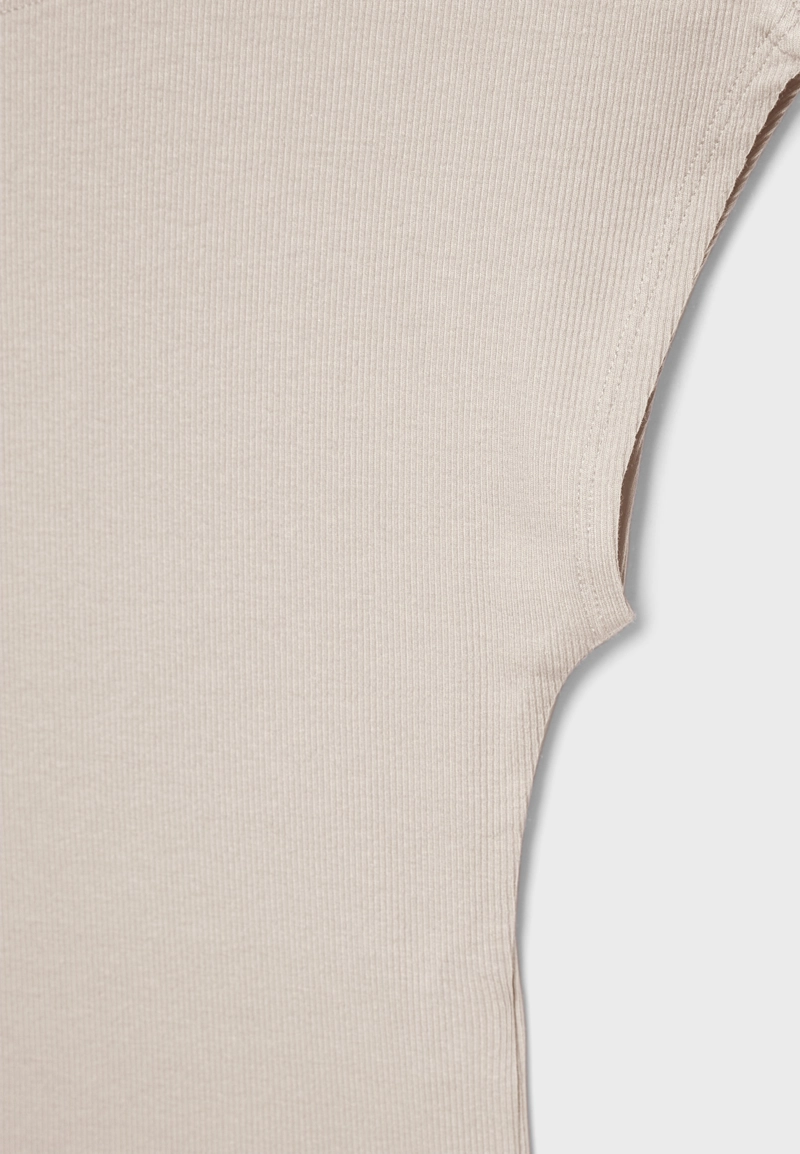 Набор из двух укороченных базовых футболок облегающего кроя