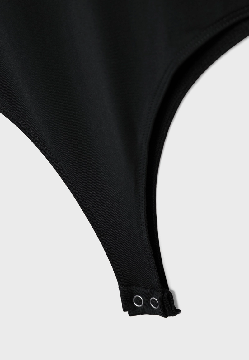 Боди из полиамида с длинным рукавом l06563836