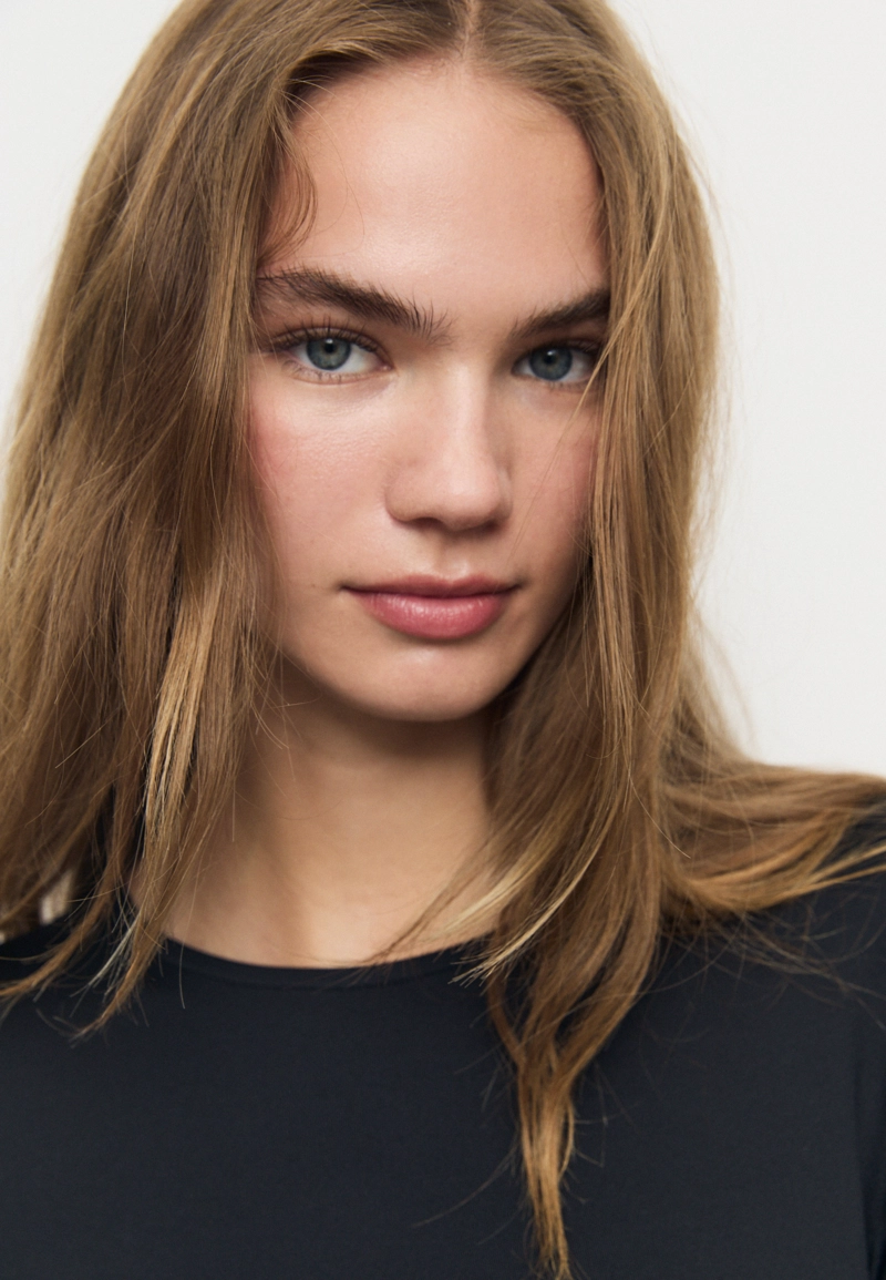 Боди из полиамида с длинным рукавом l06563836