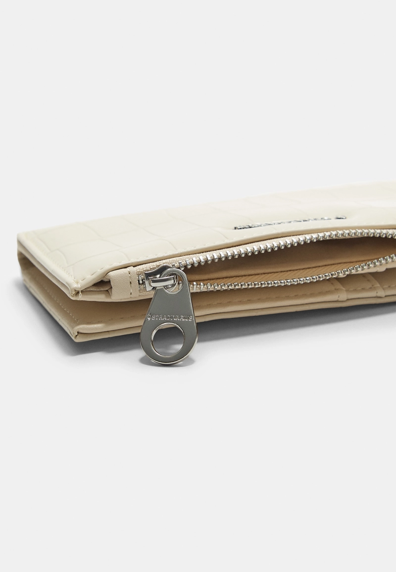 Базовый кошелек с текстурой кокоса