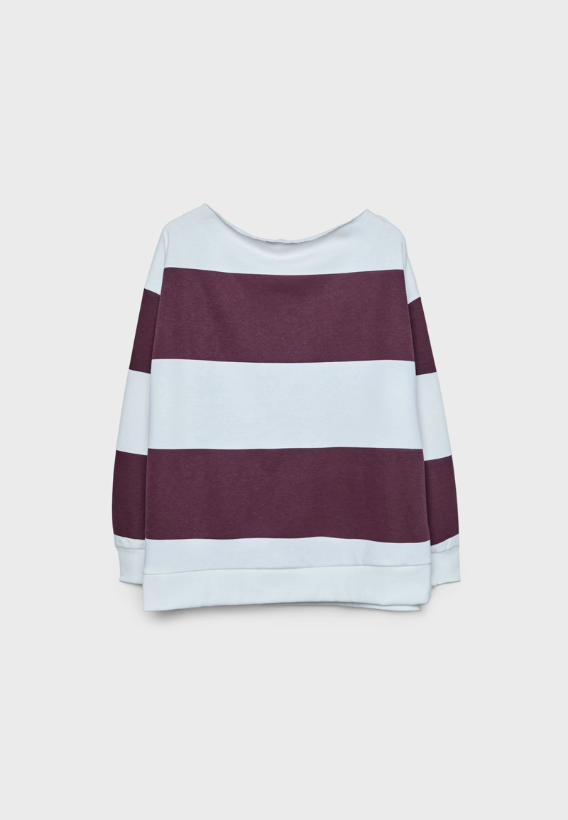 Толстовка оверсайз с принтом