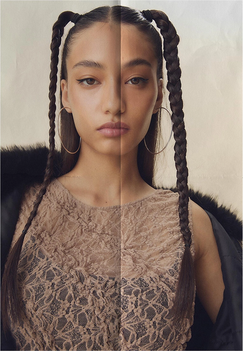 Длинное асимметричное кружевное платье