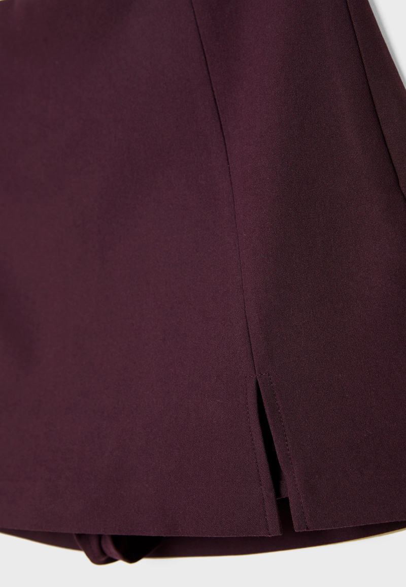 Юбка-брюки с разрезом сбоку