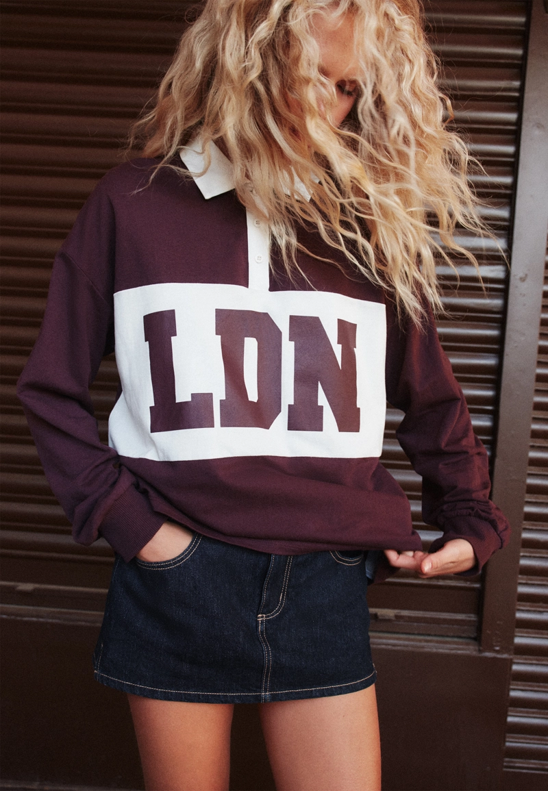 Джинсовая юбка-шорты