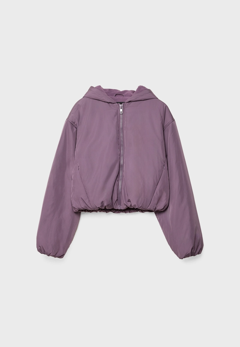 Стеганая куртка-пуховик