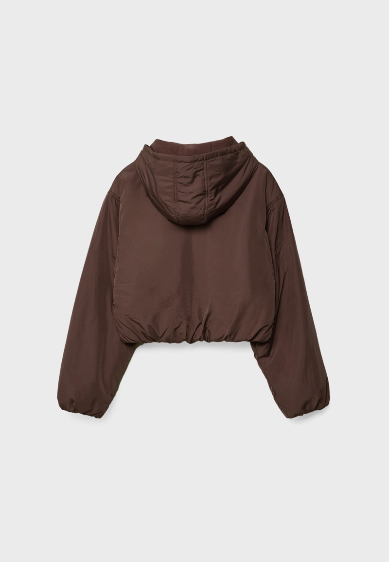 Стеганая куртка-пуховик