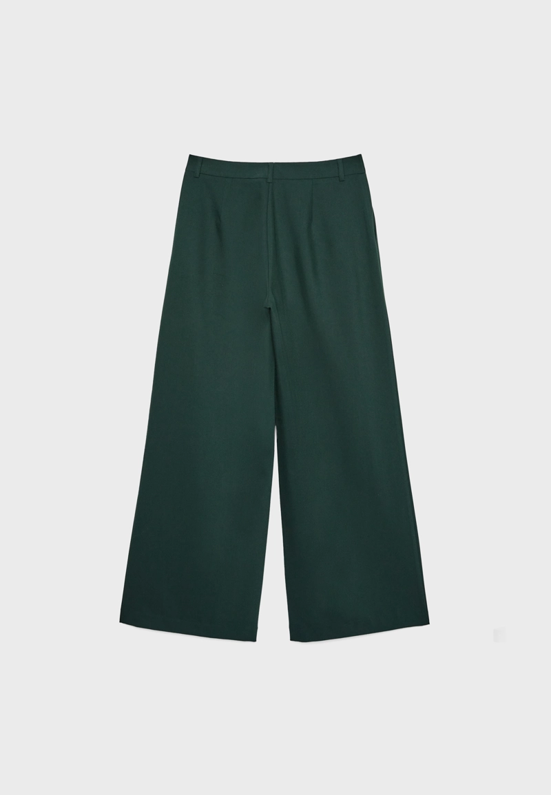 Повседневные брюки с запа́хом на поясе