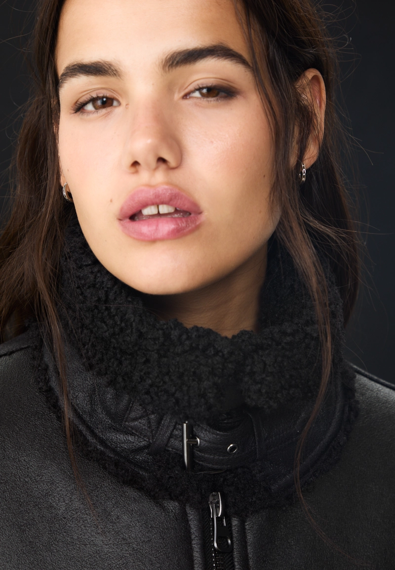 Двусторонняя куртка с пряжками