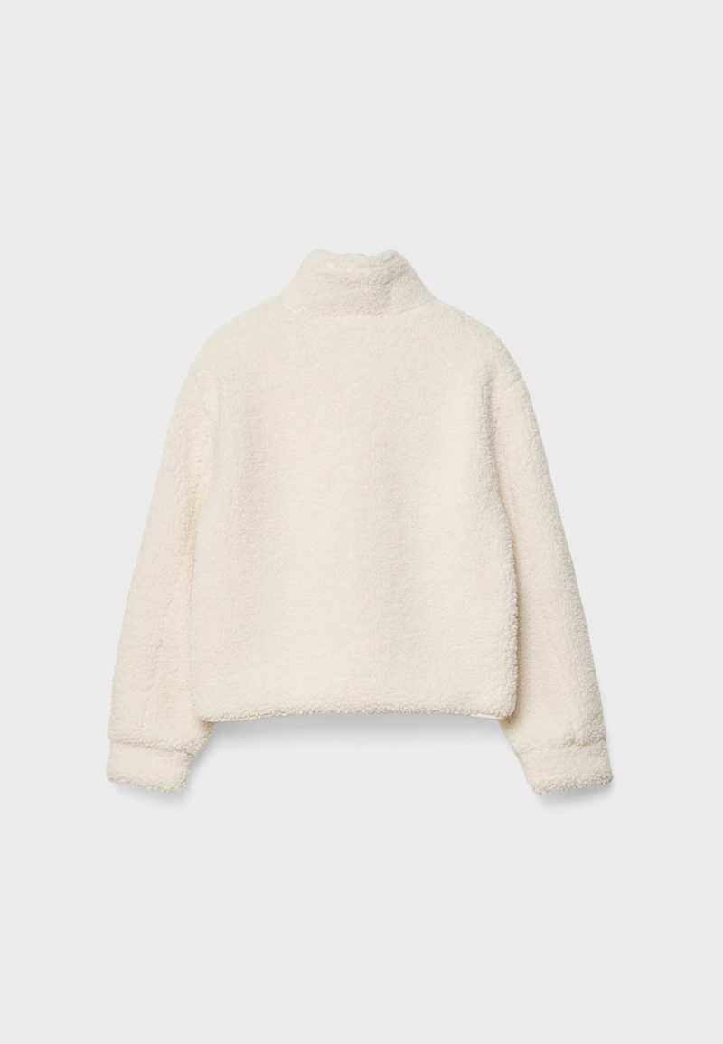 Куртка на молнии под искусственную овчину